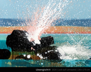 Löwengischt II - Lion Meer Sea Beach Strand Sunset Glitzern Glitter Sonnenuntergang