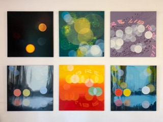 glückliches Leben mit Bildern - happy living with paintings