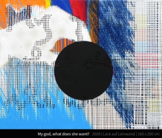 My god, what does she want? -