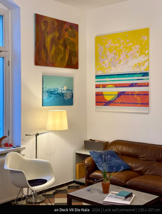 an Deck VII Die Nala - Ein Bild ist wie ein neues Fenster im Haus, in dem du lebst. Es kann Ausblick und Einblick sein. Es kann dir die Welt zeigen und von dieser, aber auch von dir erzählen.