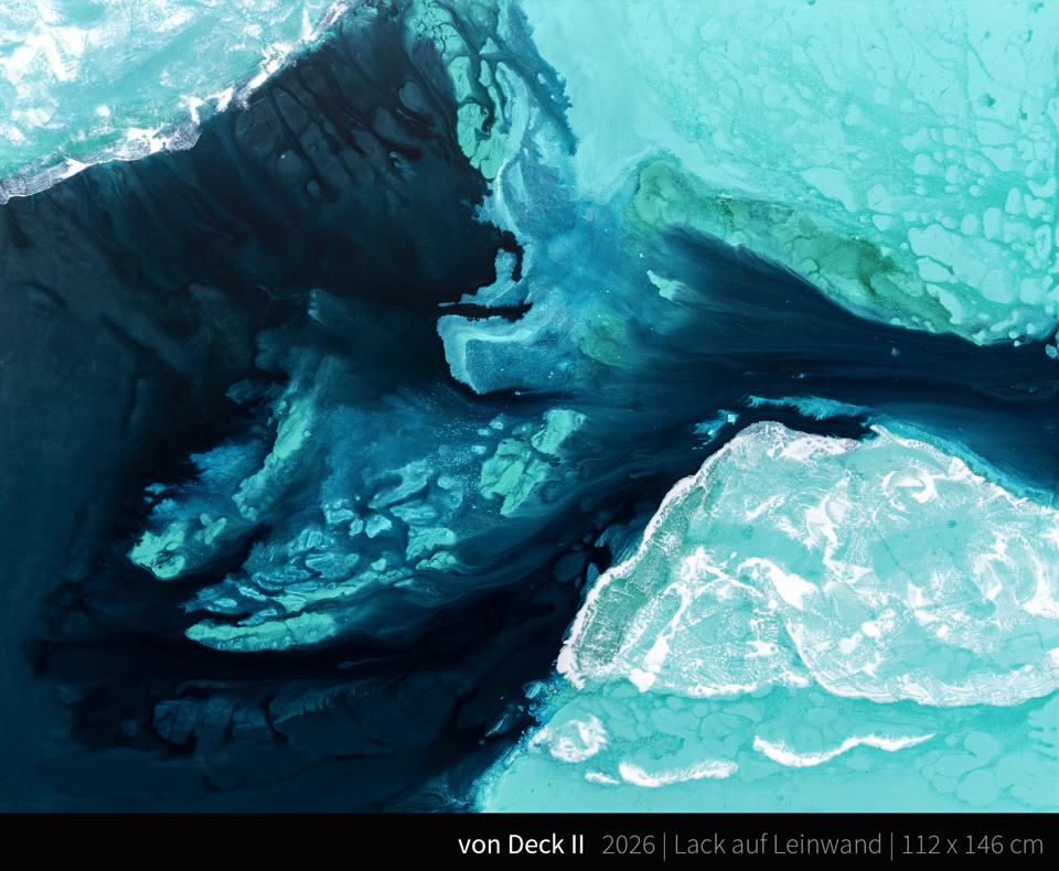 von Deck II - in's Meer sehen