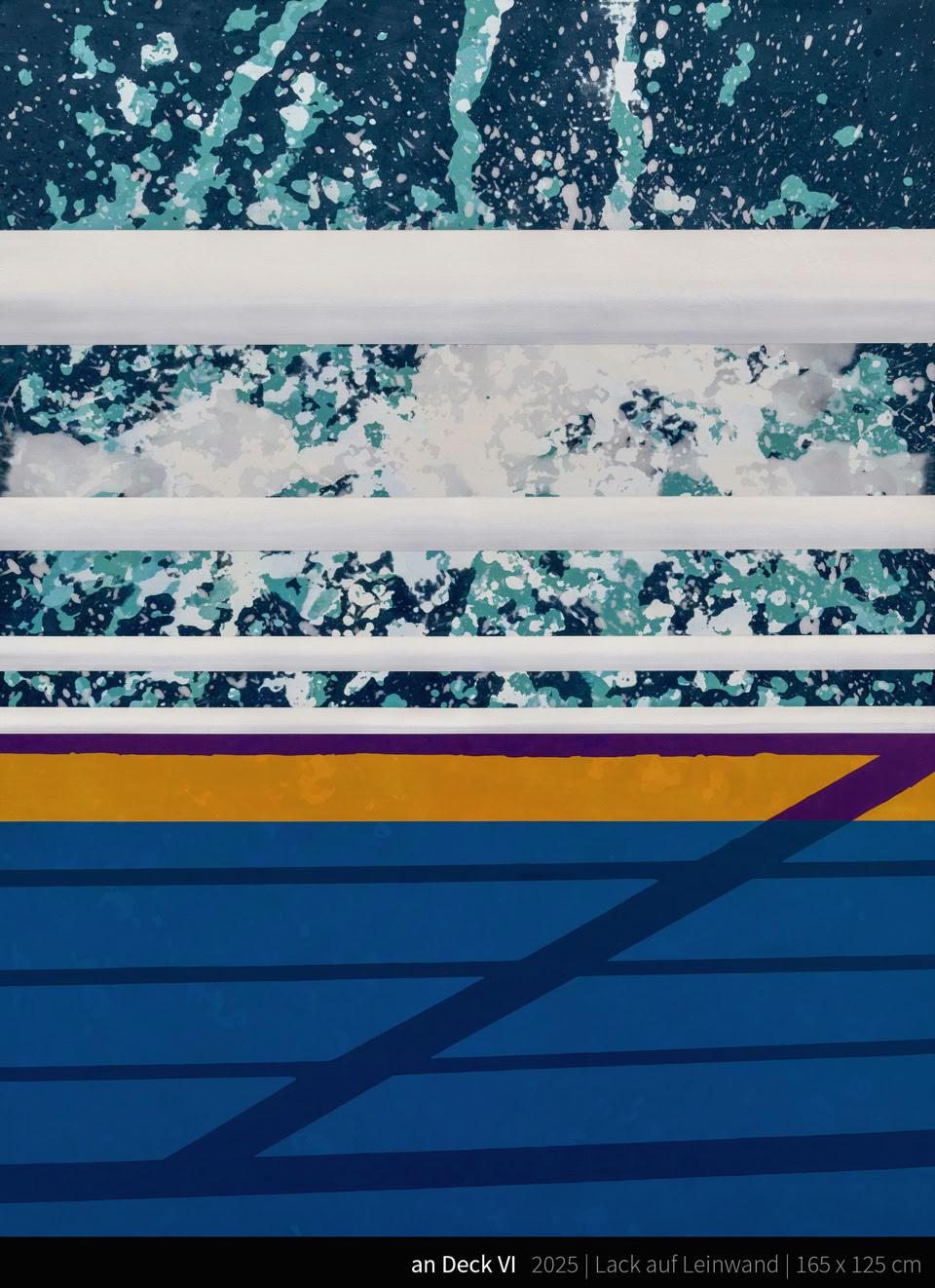 an Deck VI - Fähre von Insel zu Insel über’s Meer