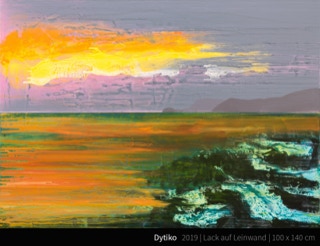 Dytiko - Kreta Crete Löwenberg Diskos Dytikos ist bekannt als alte Hippie-Kolonie, man kann immer noch nackt baden und ganz spartanisch am Strand zelten. FKK und Wildcampen sind hier erlaubt (im Gegensatz zum Dorfstrand in Lentas). Sonnenuntergang Sunset beer on the beach Bier am Strand Liebe Mythos Alpha Fix Hellas