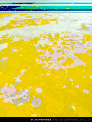 an Deck VII Die Nala - Egal wie oft, wie lange, zu welcher Tages- oder Nachtzeit, das Meer fasziniert mich mit seiner schier unendlichen Variation von Farbe, Licht und Form. Mal ist das Wasser dunkler als der Himmel, mal ist es genau umgekehrt, dann wieder ist der Horizont kaum oder garnicht auszumachen … mal wild, mal still, mal wie ein Spiegel … nur eins ist immer sicher: WER MEER HAT, BRAUCHT WENIGER! und ich bin, wo ich sein will und kann …