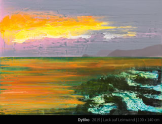 Dytiko - Kreta Crete Löwenberg Diskos Dytikos ist bekannt als alte Hippie-Kolonie, man kann immer noch nackt baden und ganz spartanisch am Strand zelten. FKK und Wildcampen sind hier erlaubt (im Gegensatz zum Dorfstrand in Lentas). Sonnenuntergang Sunset beer on the beach Bier am Strand Liebe Mythos Alpha Fix Hellas