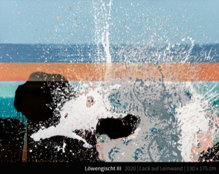 Löwengischt III - Lion Meer Sea Beach Strand Sunset Glitzern Glitter Sonnenuntergang