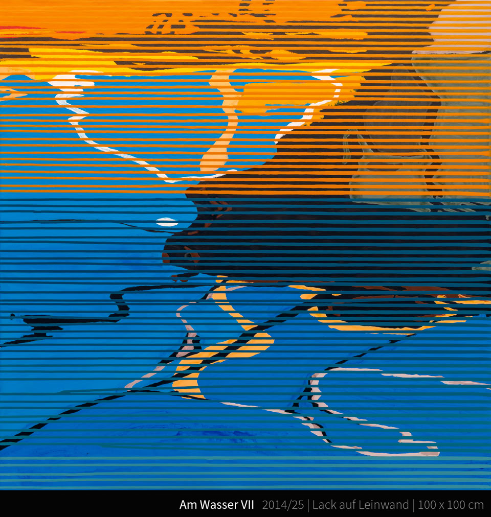 Am Wasser VII - Am Hafen, wer immer Meer hat, braucht weniger. Und alt wie der Mensch ist die Sehnsucht nach der Ferne Diesmal, mein Herz, diesmal fährst du mit (Element of Crime)