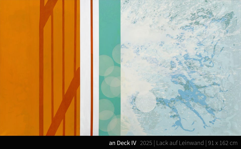 an Deck IV - Ein Bild ist wie ein neues Fenster im Haus, in dem du lebst. Es kann Ausblick und Einblick sein. Es kann dir die Welt zeigen und von dieser, aber auch von dir erzählen. 