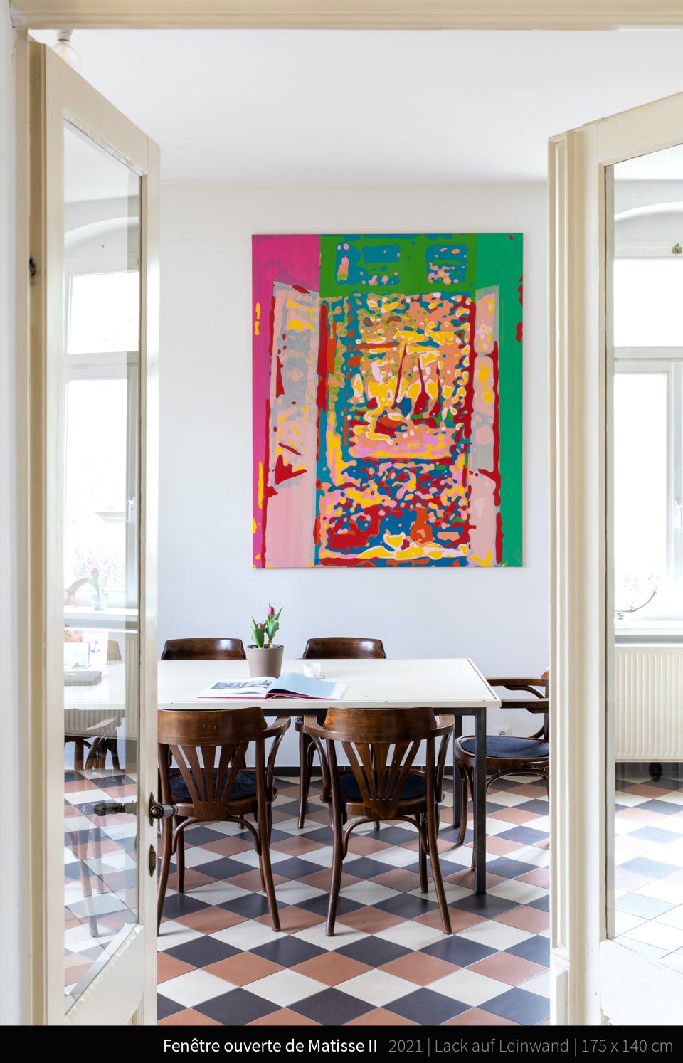 Fenêtre ouverte de Matisse II - Pictures in apartment, Pictures in flat